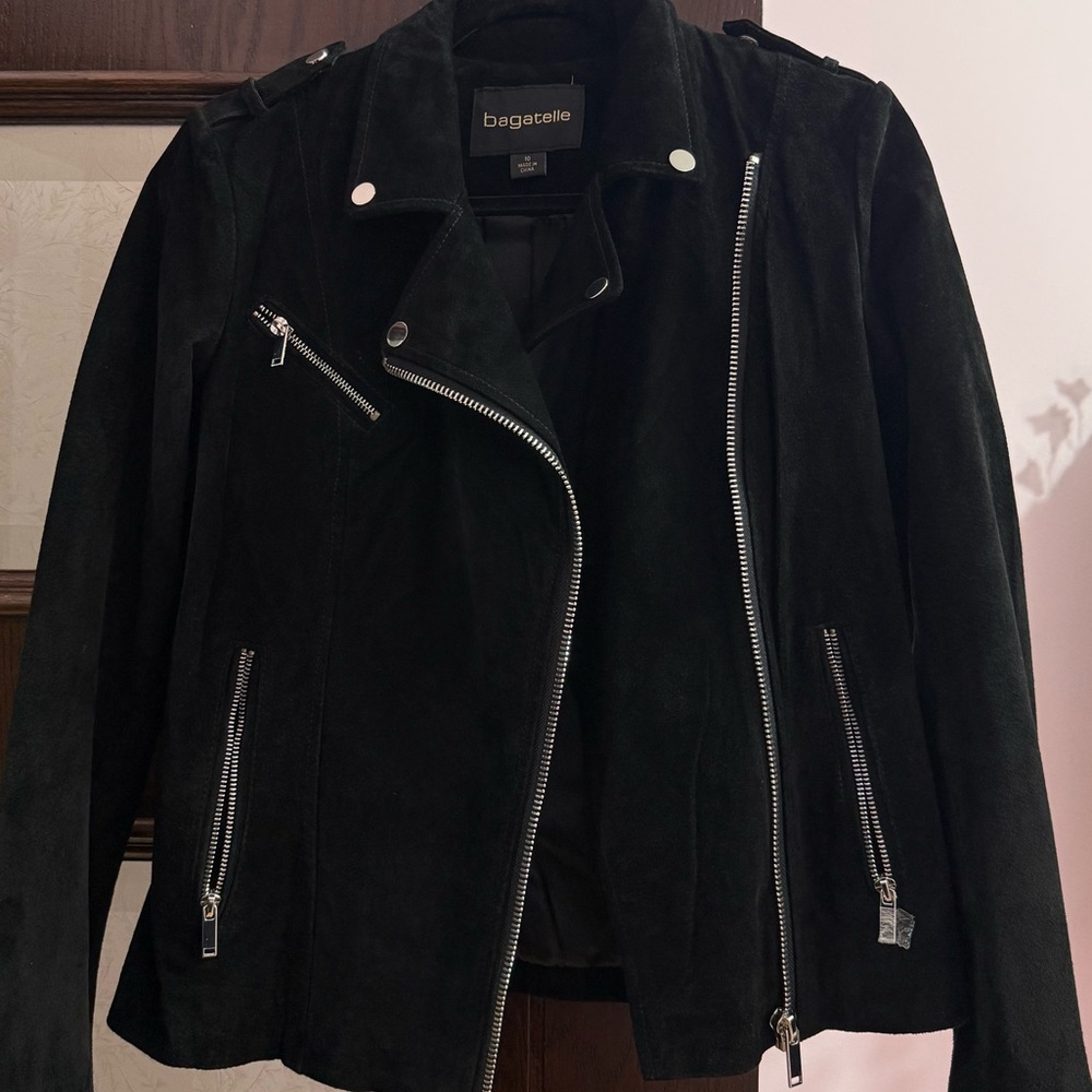 Bagatelle Black Leather Jacket